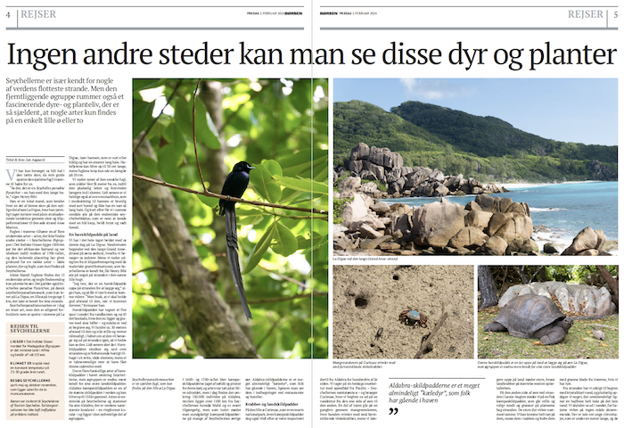 Rejsereportage: Seychellernes sjældne dyr og planter