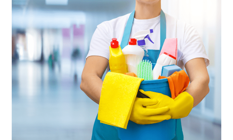 how to remove hard water stains from toilet