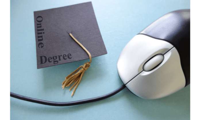 online degree heading