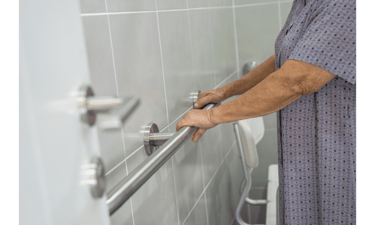 How to keep bathroom safe for disabled or older adults