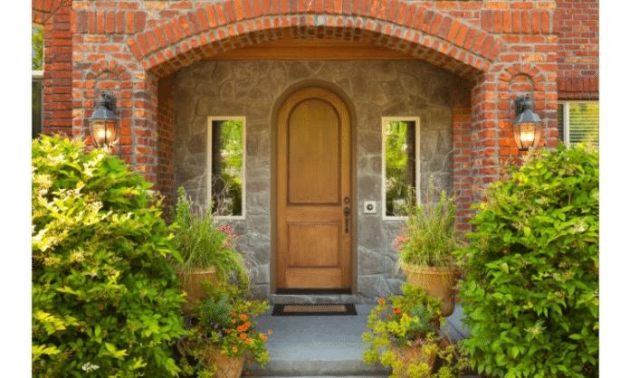 Good Luck Symbols on Front Doors