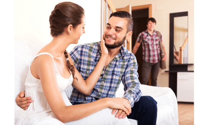 cheating heading Body Language Signs That Mean Your Partner Is Cheating
