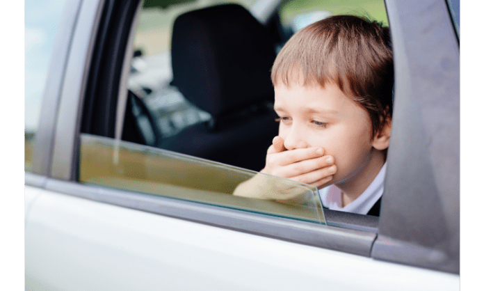 Tips to prevent Motion Sickness in Kids