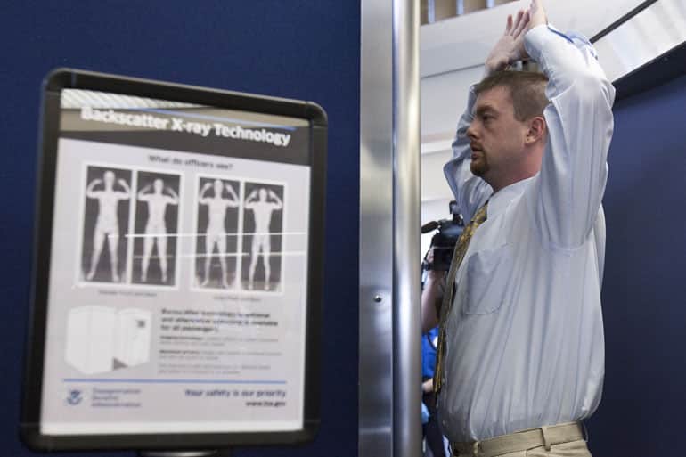 What Do Airport Body Scanners Really See?