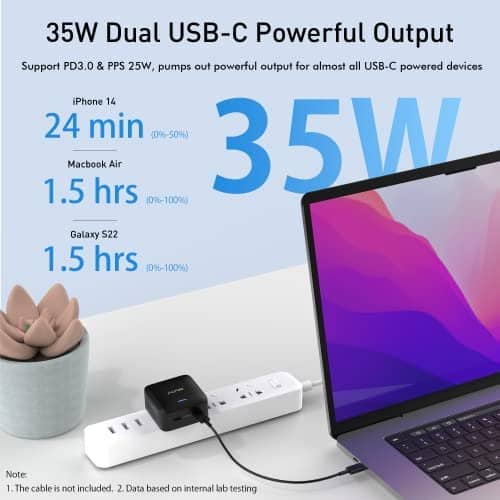 heading Why Every Computer Should Come with a Dual USB-C Charger