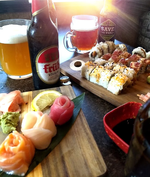 3 Best Drinks at the Time of Eating Sushi