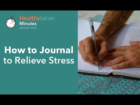 How to Use a Journal to Help You Balance Stress