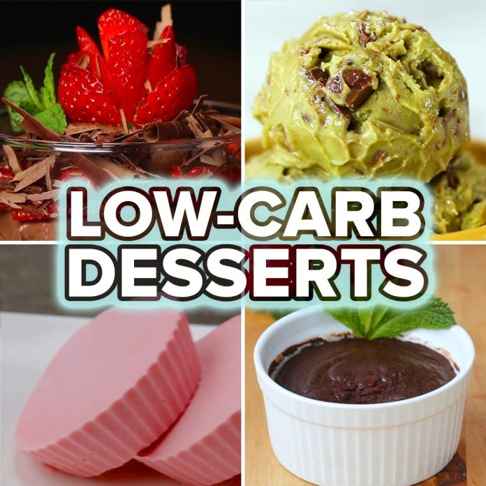 5 Low Carb Dessert Recipes