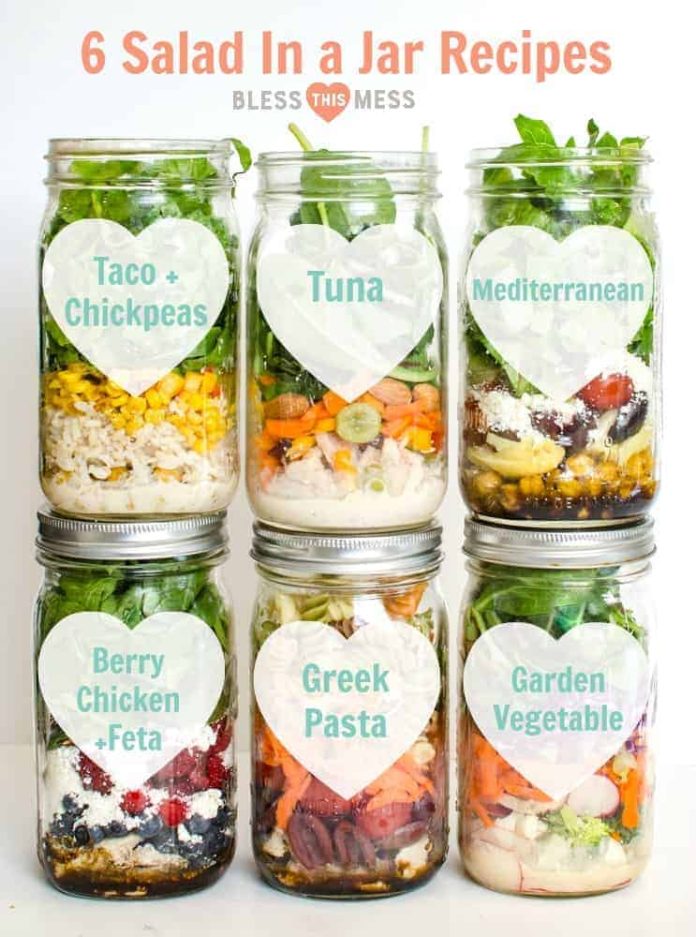 Salad in a Jar Recipe