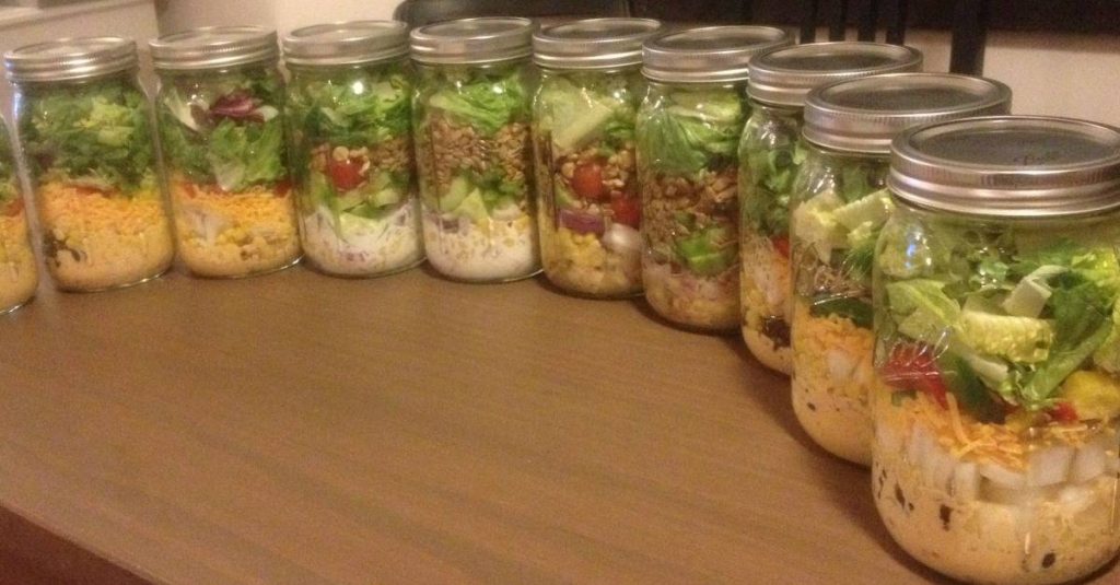 Salad in a Jar Recipe