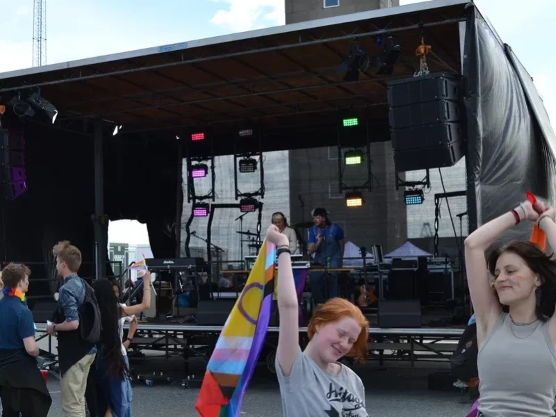 Billede af Aarhus Prides scene