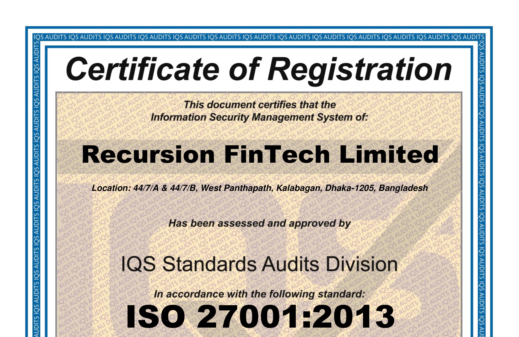 ISO 27001 2013