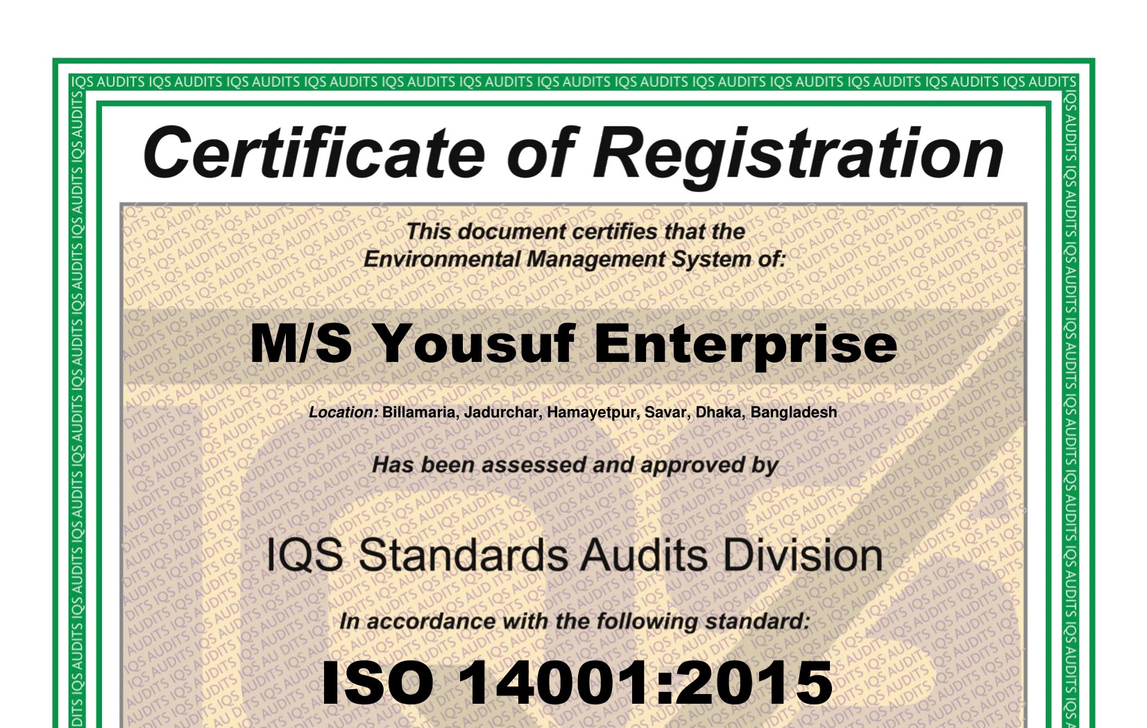 iso 14001