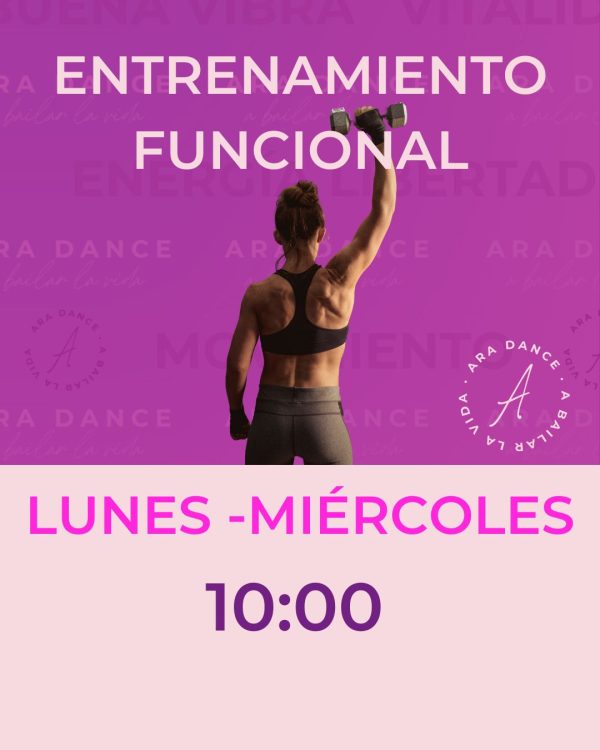 Entrenamiento funcional  ( lunes y miércoles 10:00)