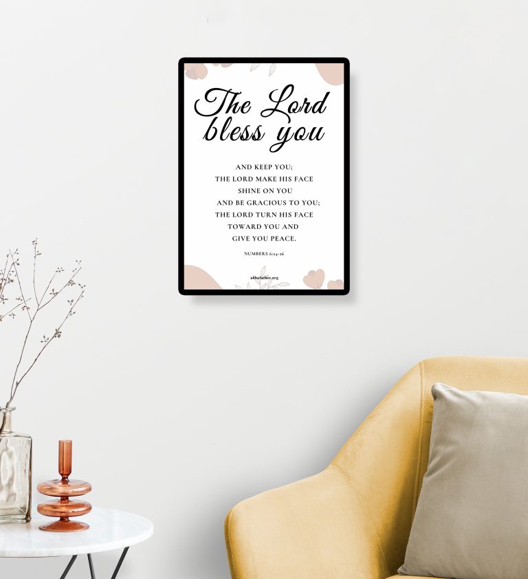 BLESS YOU A4 MOCKUP