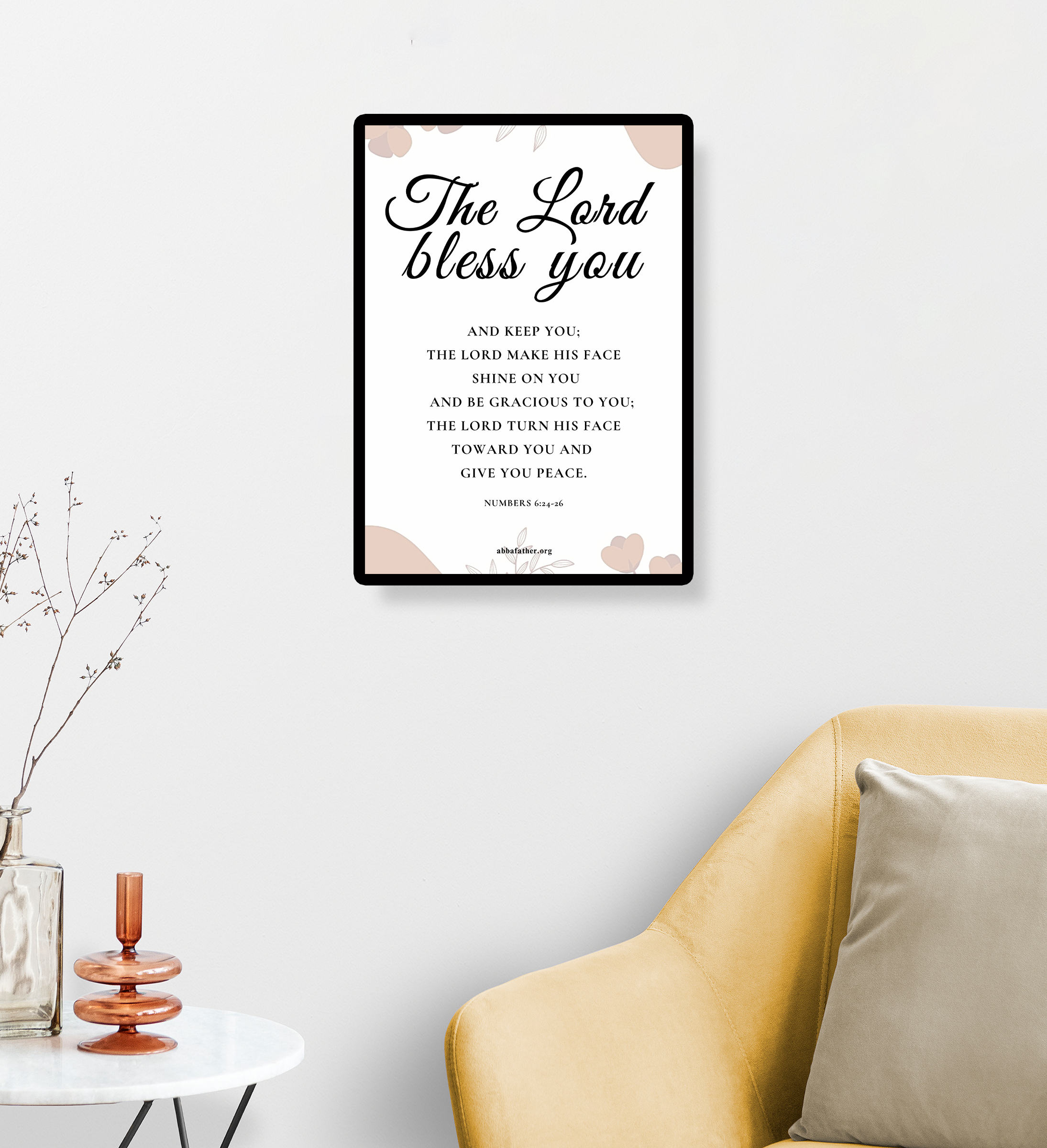 BLESS YOU A4 MOCKUP
