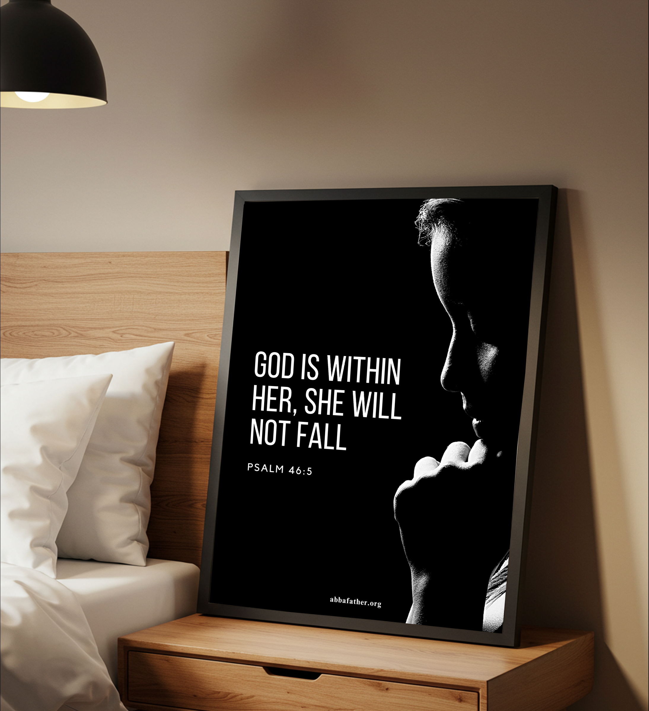 WITHIN HER A3 SIZE MOCKUP