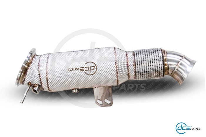 DCE Parts – B58 Downpipe – G01 X3 G02 X4 M40i G05 X5 G06 X6 G07 X7 40i SUV (OPF & V-Band Flange Type)