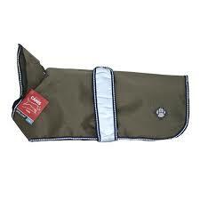 2 in 1 Dog Coat - 25 cm / Khaki