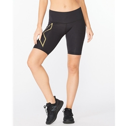 2Xu Light Speed Mid-Rise Compression Shorts Women