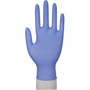 ABENA Handske nitril Puder- och Acceleratorfri blå S