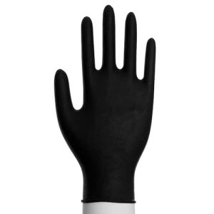 ABENA Handske nitril puderfri svart XL