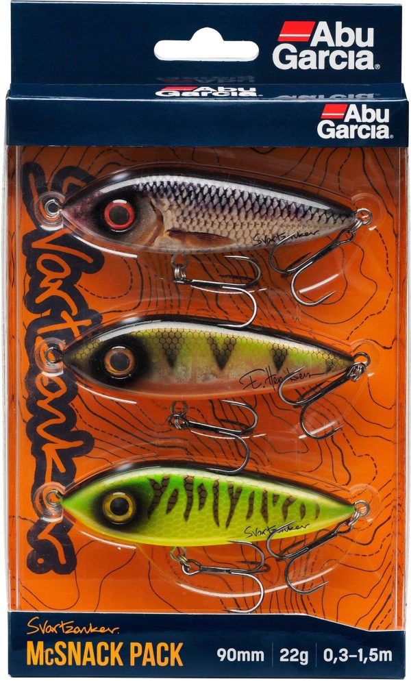 Abu Garcia Svartzonker Mcsnack 3-pack 9cm