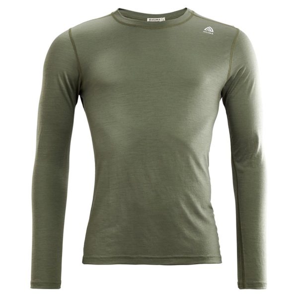 Aclima LightWool Crew Neck Man Ranger Green