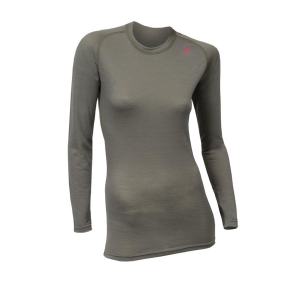 Aclima LightWool Crew Neck Woman Ranger Green