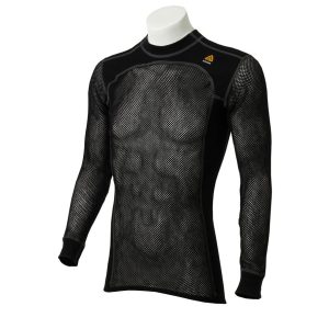 Aclima WoolNet Crew Neck Shirt Men Jet Black