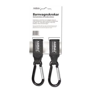 AddBaby barnvagnskrokar, 2-pack