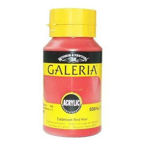 Akrylfärg Galeria 500ml röd