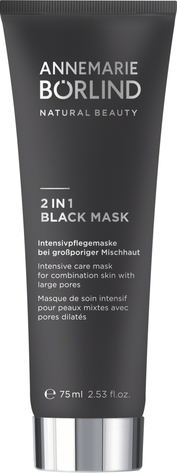 AnneMarie Börlind 2 in 1 Black Mask 75 ml