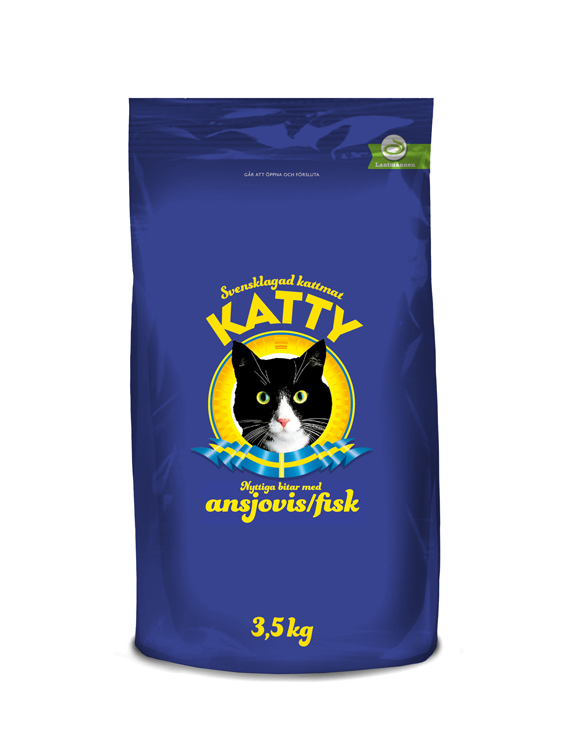 Ansjovis Torrfoder för katt - 3,5 kg