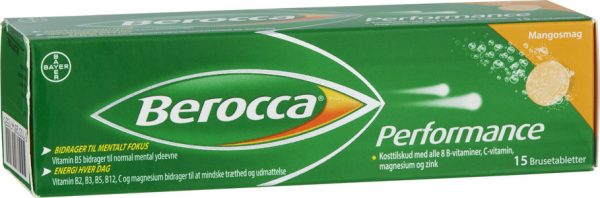 Berocca Performance Mango Brustablett 15 st