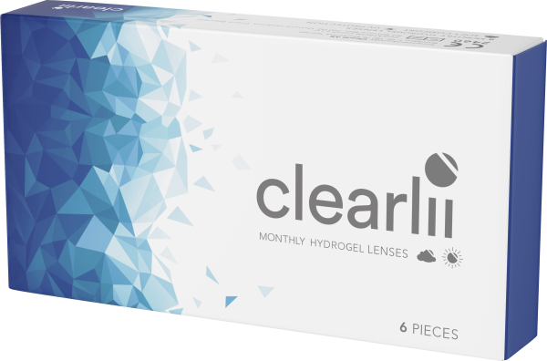 Clearlii Monthly Hydrogel månadslinser -1.00 6 st