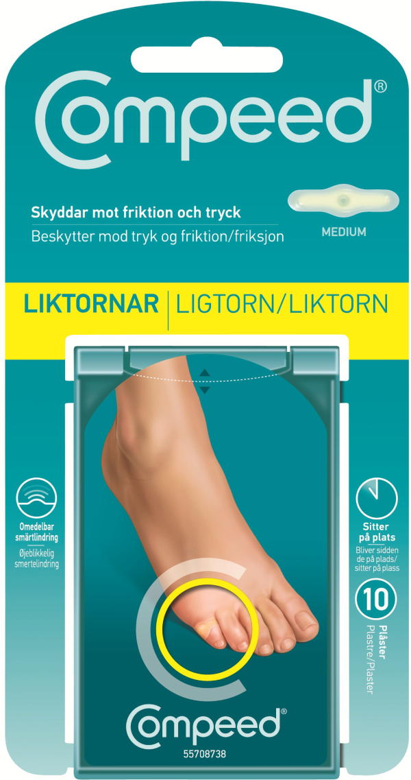 Compeed Liktornar 10 st