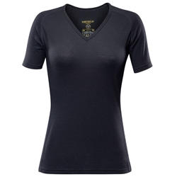 Devold Breeze Woman T-shirt V-neck