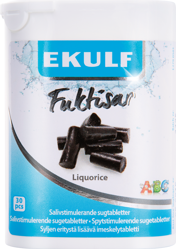 Ekulf Fuktisar Liquorice 30 st