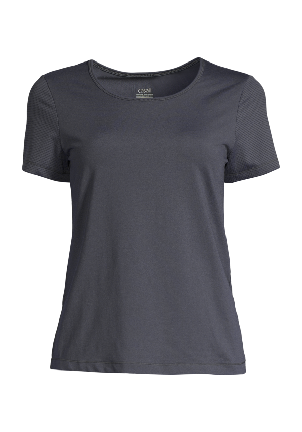 Essential Mesh Detail Tee - Boosting Blue