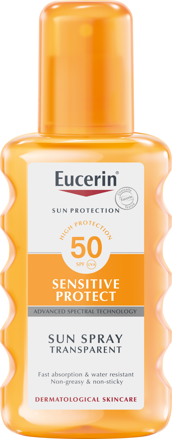 Eucerin Sun spray transparent SPF 50 200 ml