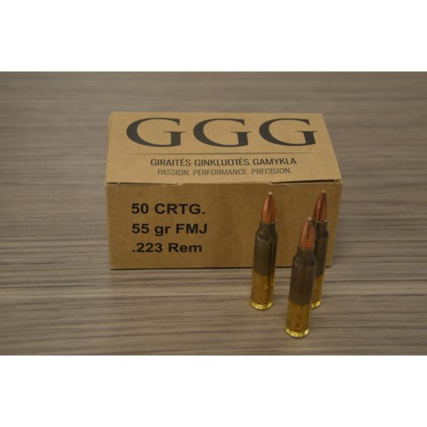 GGG .223 FMJ 55 gr