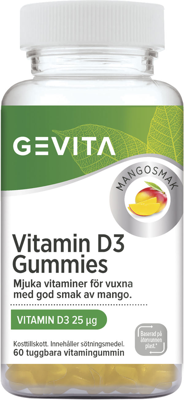Gevita D-Vitamin Gummies 60 st