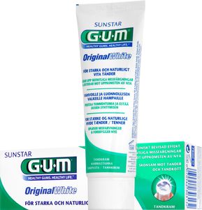 Gum Original White Tandkräm 75 ml