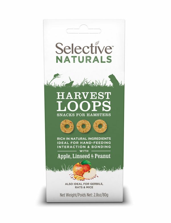 Harvest Loops Godis för gnagare - 80 g