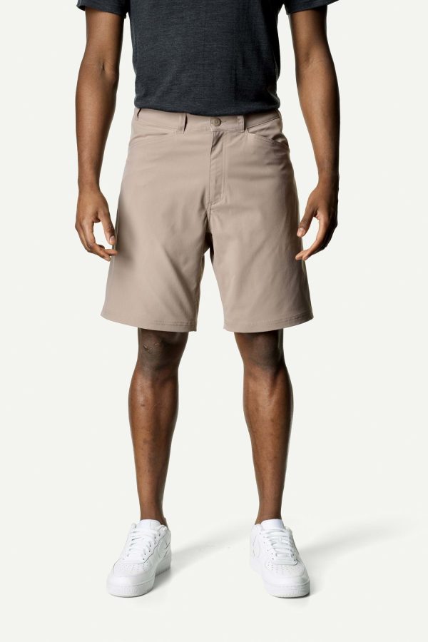 Houdini M's Dock Shorts, Dark Sand, XXL