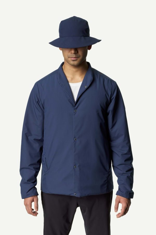 Houdini M's Enfold Jacket, Bucket Blue, XS