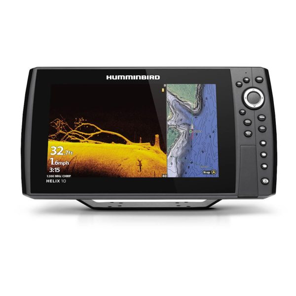 Humminbird Helix 10 CHIRP MEGA SI+ GPS G4N kombienhet + givare