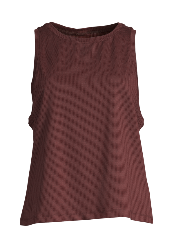 Iconic Loose Tank - Mahogany Red