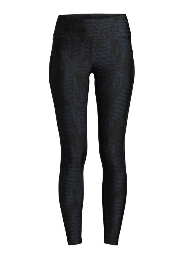 Iconic Printed 7/8 Tights - Survive Dk Blue Metallic